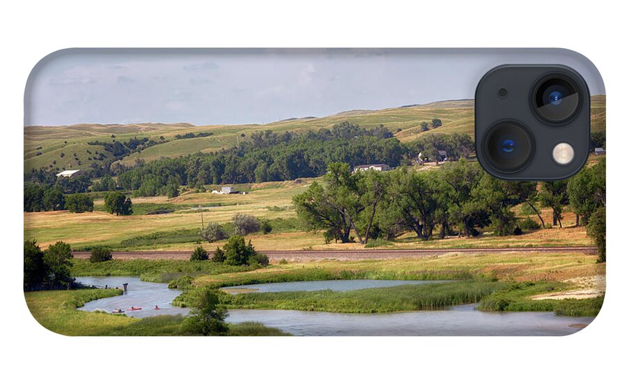 Nebraska Sandhills iPhone 13 Case featuring the photograph Middle Loup River - Sandhills Journey by Susan Rissi Tregoning