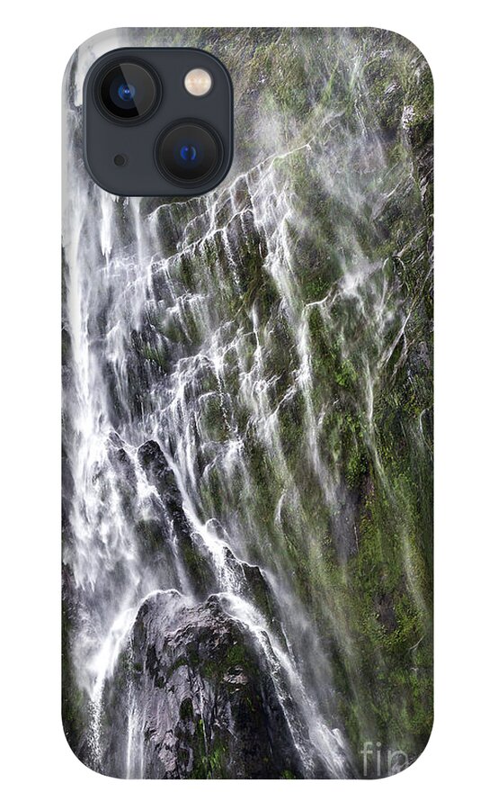 Milford Sound iPhone 13 Case featuring the photograph Milford Sound, New Zealand #7 by Elaine Teague