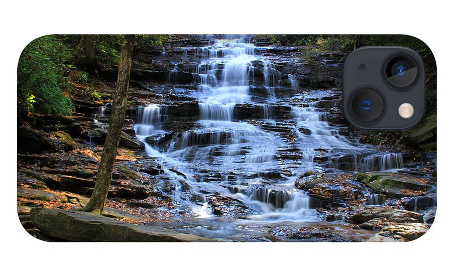Waterfall iPhone 13 Case featuring the photograph Minnehaha Falls 2 - Georgia by Richard Krebs