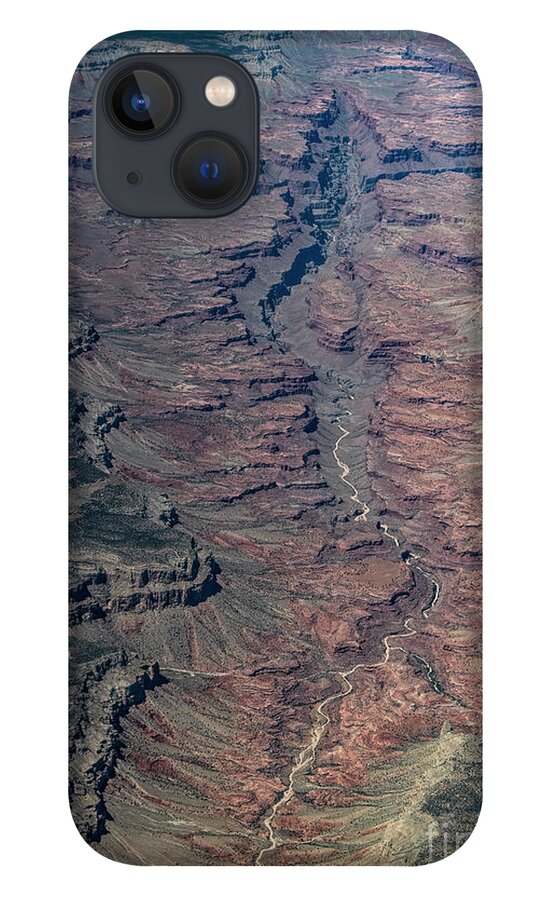 Grand Canyon National Park iPhone 13 Case featuring the photograph Mohawk Canyon in Grand Canyon National Park Aerial View by David Oppenheimer