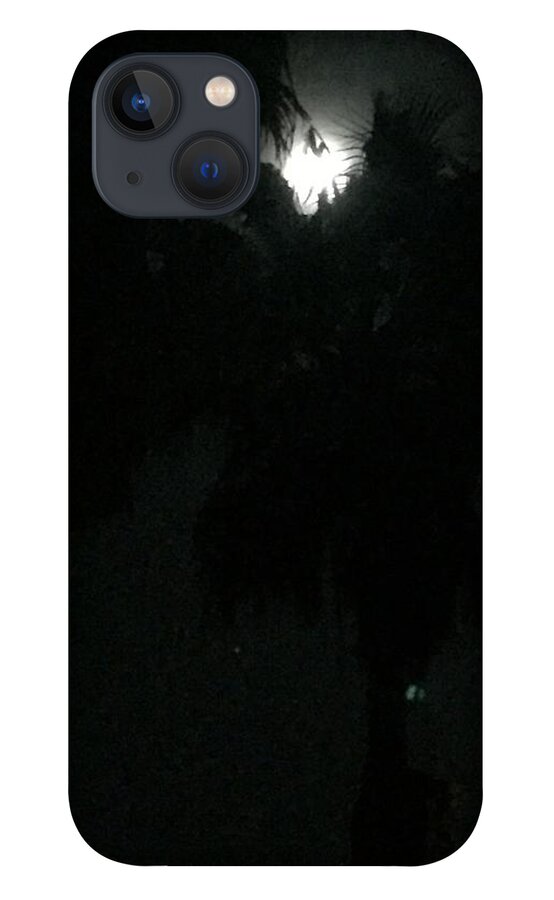 Jamaica iPhone 13 Case featuring the photograph Moon Over Jamaica by Lisa White
