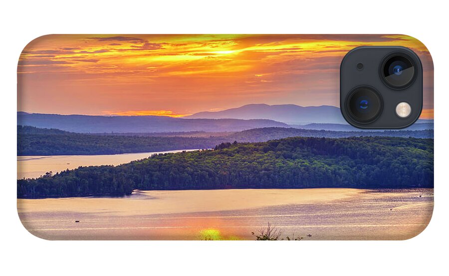 Moosehead Lake iPhone 13 Case featuring the photograph Moosehead Lake 34a1793 by Greg Hartford
