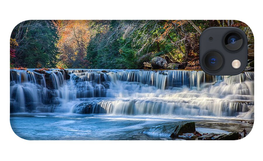 Squaw iPhone 13 Case featuring the photograph More of this beautiful Squaw Rock Falls - Chagrin River by Jack R Perry