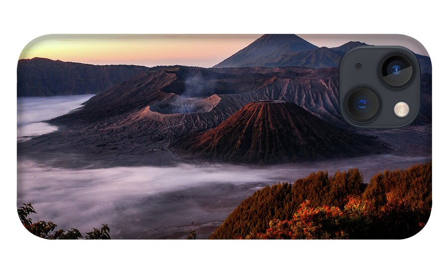 Mount iPhone 13 Case featuring the photograph Kingdom Of Fire - Mount Bromo, Java. Indonesia by Earth And Spirit