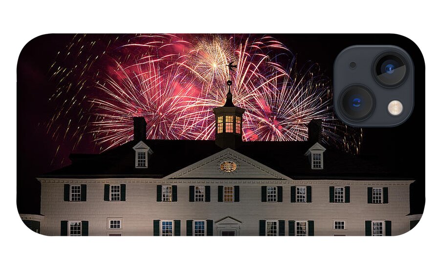 Mount Vernon iPhone 13 Case featuring the photograph Mount Vernon Fireworks by Art Cole