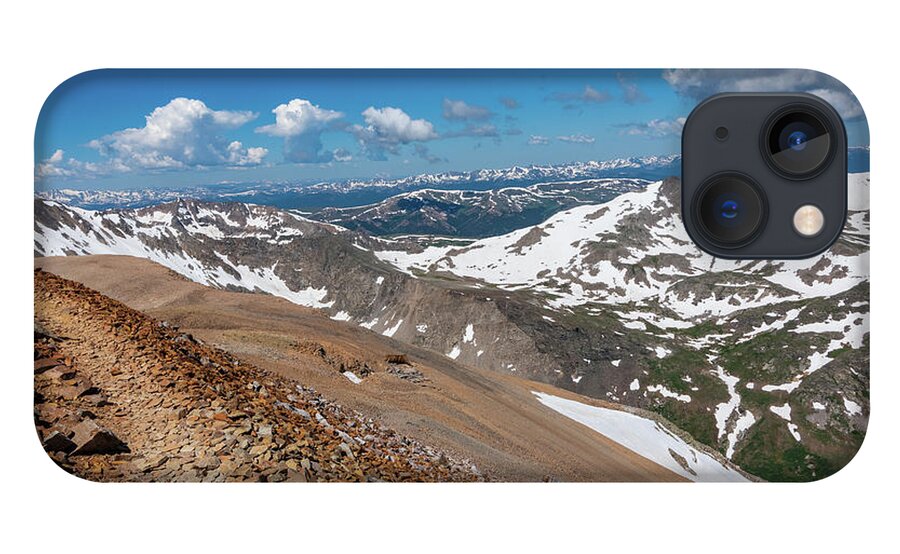 No People iPhone 13 Case featuring the photograph Mountain View Hiking by Nathan Wasylewski