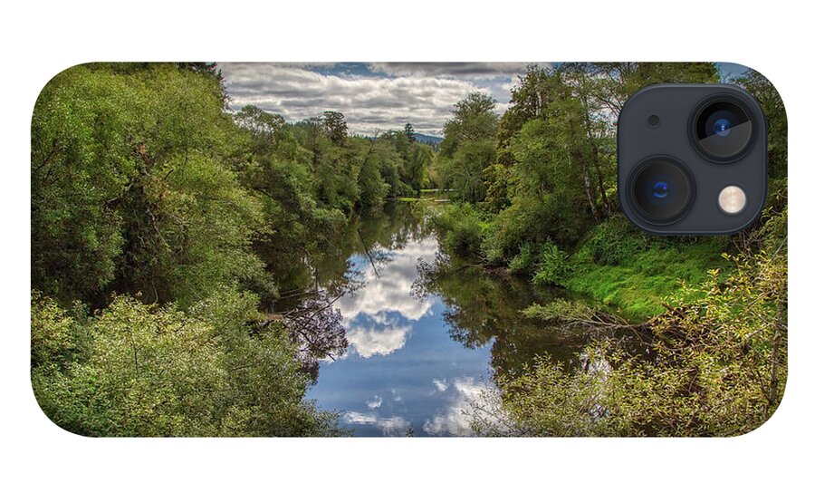 Reflection iPhone 13 Case featuring the photograph Nehalem River by Loyd Towe Photography