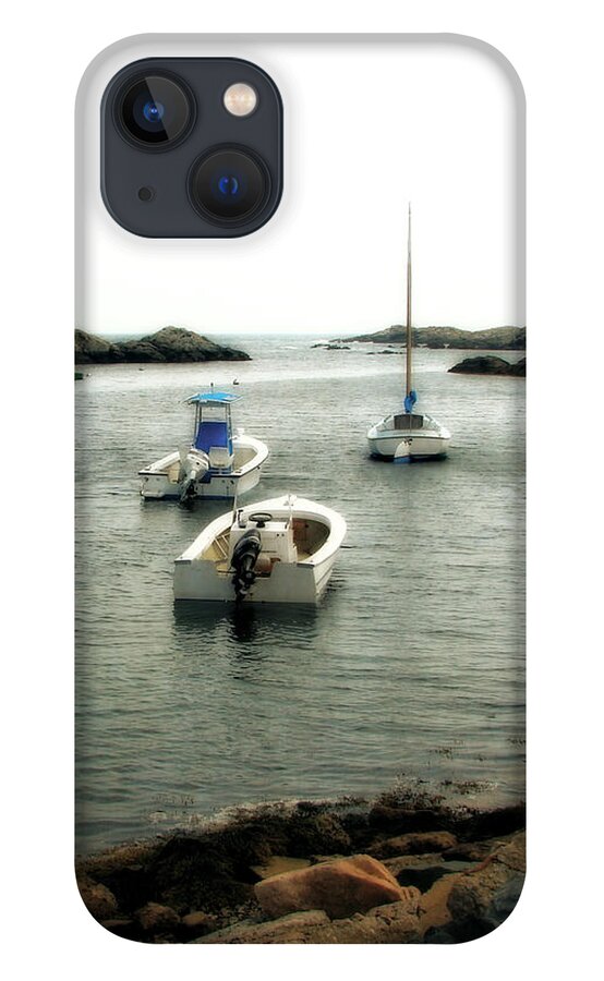 Ocean iPhone 13 Case featuring the photograph Newport Rhode Island Shoreline by Michelle Calkins
