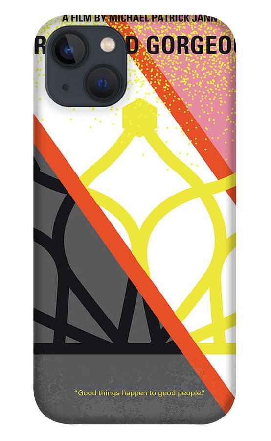 Drop Dead Gorgeous iPhone 13 Case featuring the digital art No1123 My Drop Dead Gorgeous minimal movie poster by Chungkong Art