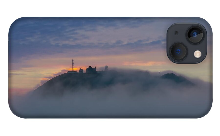 Point Sur Lighthouse iPhone 13 Case featuring the photograph November Fog at Point Sur by Derek Dean