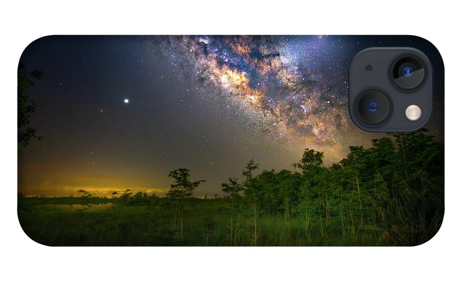 Milky Way iPhone 13 Case featuring the photograph Ocean of Stars by Mark Andrew Thomas