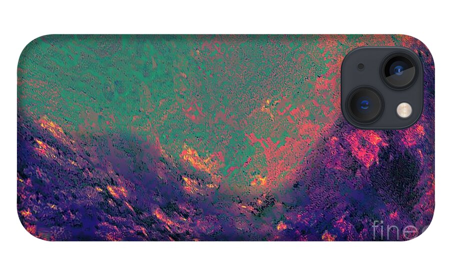 Waters iPhone 13 Case featuring the digital art Ocean Stillness by Glenn Hernandez