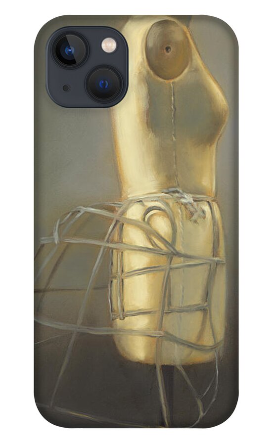Mannequin Art iPhone 13 Case featuring the painting On the Mani 3 by Roxanne Dyer