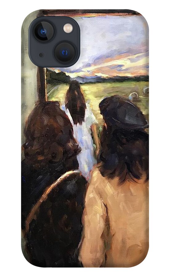 Museum iPhone 13 Case featuring the painting Once Upon A Dream by Ashlee Trcka