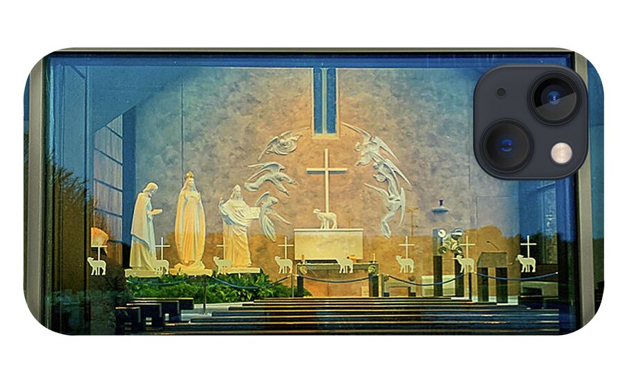 Shrine iPhone 13 Case featuring the photograph Our Lady of Knock Shrine-Ireland by Peggy Dietz