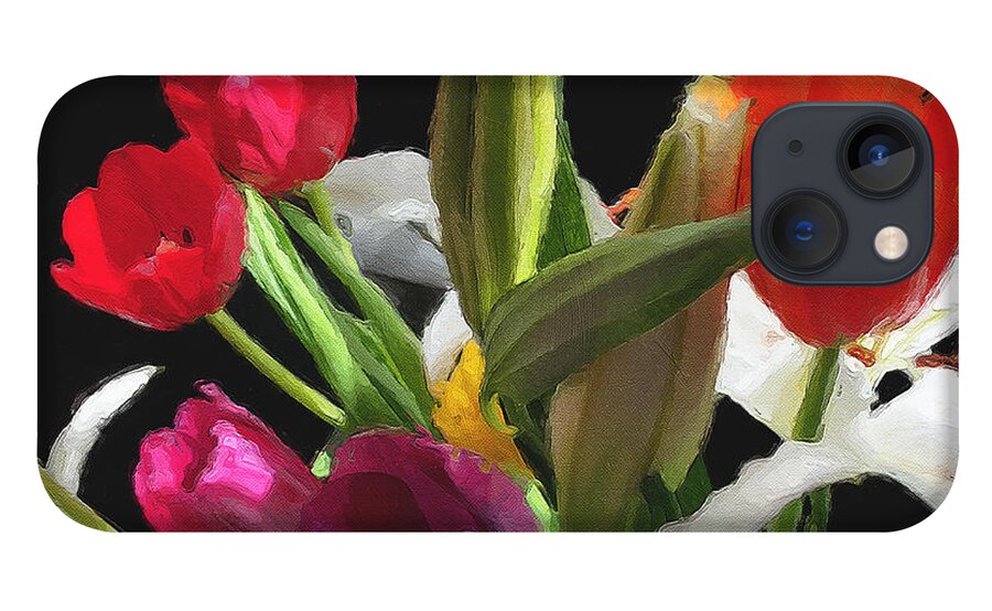 Tulips iPhone 13 Case featuring the photograph Out of the Darkness...Light by Brian Watt