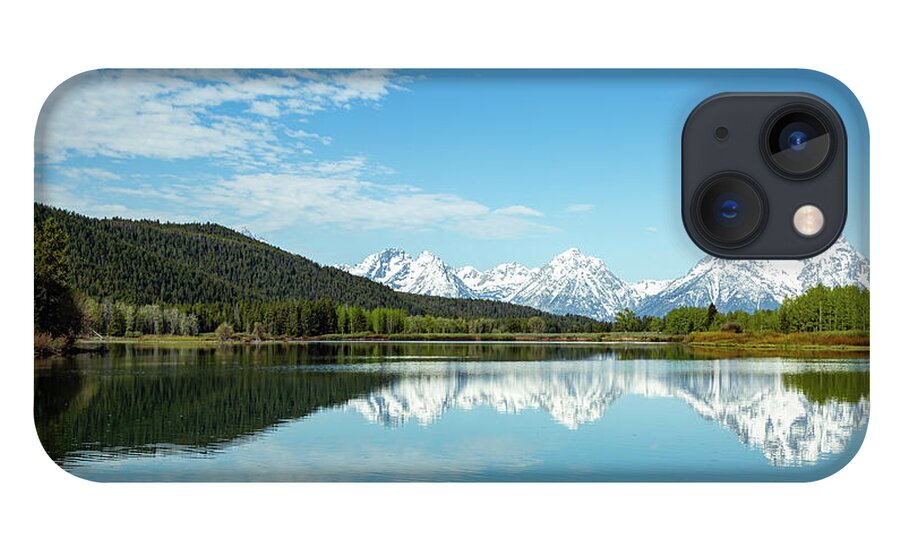 Landscape iPhone 13 Case featuring the photograph Oxbow Bend by David Lee
