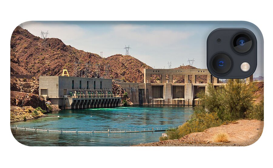 Parker Dam iPhone 13 Case featuring the photograph Parker Dam on Havasu Lake, Arizona by Tatiana Travelways