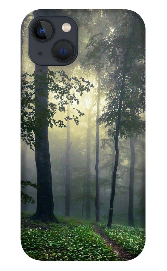 Balkan Mountains iPhone 13 Case featuring the photograph Path In the Mist by Evgeni Dinev