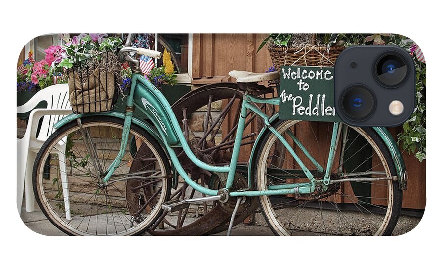 Peddler iPhone 13 Case featuring the photograph Peddlers Bike by Scott Olsen