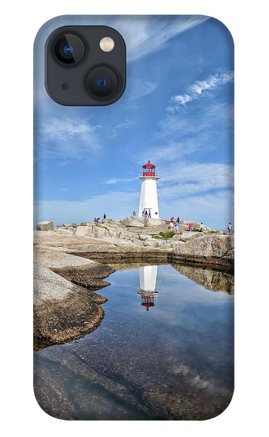 Peggy's Cove iPhone 13 Case featuring the photograph Peggy's Cove Midday by Yvonne Jasinski
