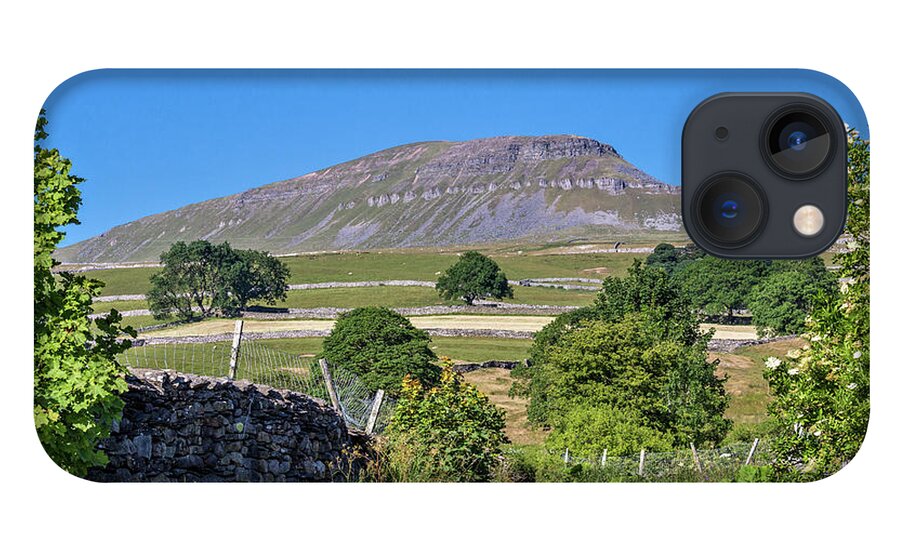 England iPhone 13 Case featuring the photograph Pen-y-ghent by Tom Holmes Photography