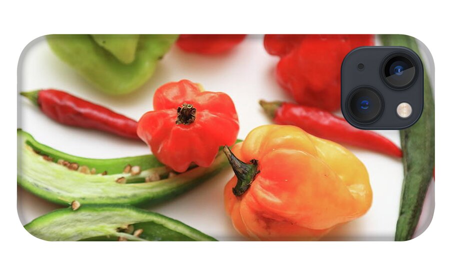 Food Peppers iPhone 13 Case featuring the photograph Pepper Mix by Stephen Melia