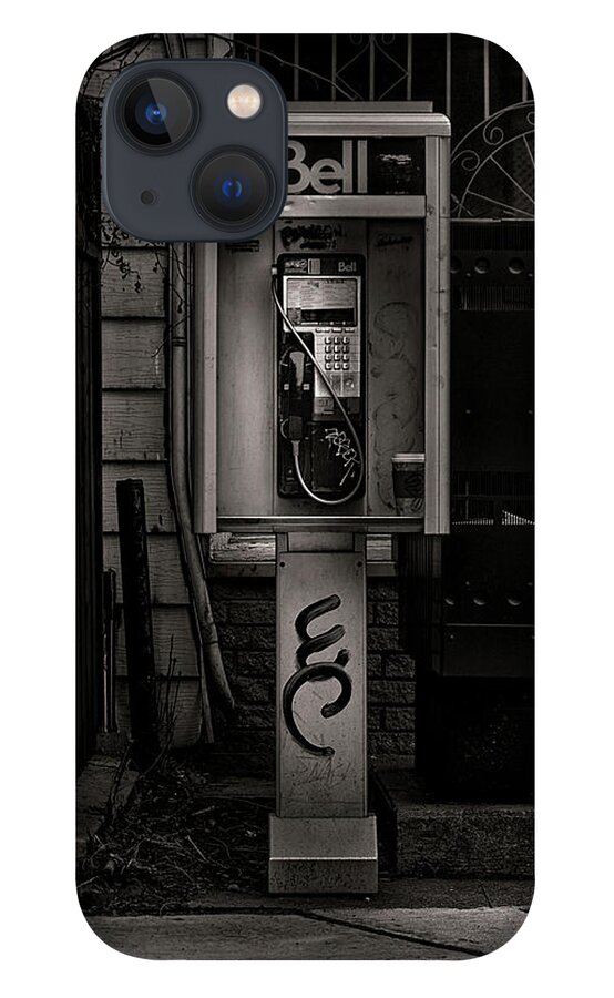Brian Carson iPhone 13 Case featuring the photograph Phone Booth No 6 by Brian Carson
