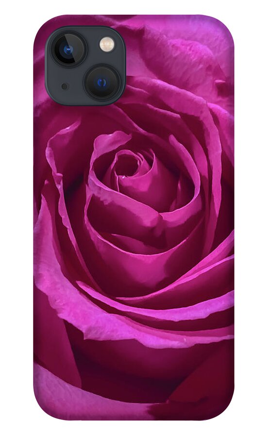 Pink iPhone 13 Case featuring the photograph Pink Rose by Anamar Pictures