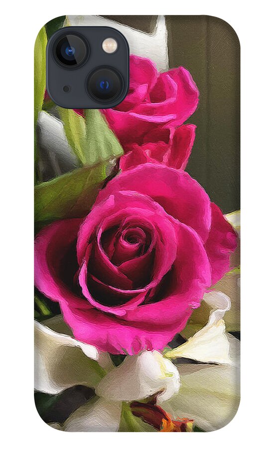 Roses iPhone 13 Case featuring the photograph Pink Roses by Brian Watt