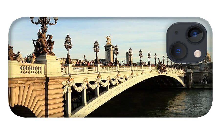 Pont Alexandre Iii iPhone 13 Case featuring the photograph Pont Alexandre III by Mingming Jiang