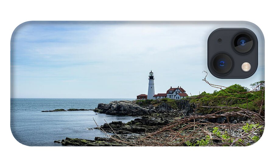 Lighthouse iPhone 13 Case featuring the photograph Portland Head Light by Cindy Robinson