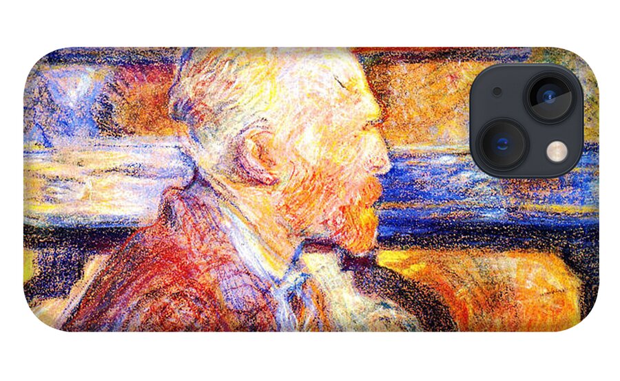 Portrait of Vincent van Gogh by Henri de Toulouse-Lautrec iPhone 13 Case
