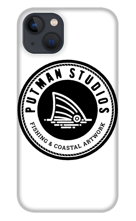 Art iPhone 13 Case featuring the digital art Putman Studios Brand by Kevin Putman