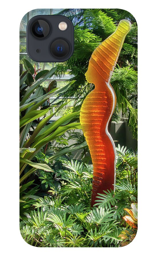 Sculpture iPhone 13 Case featuring the photograph Radiance in the Garden by Amy Dundon