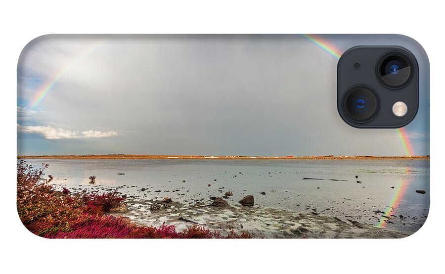 Atanasovsko Lake iPhone 13 Case featuring the photograph Rainbow by Evgeni Dinev