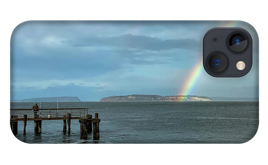 Rainbow iPhone 13 Case featuring the photograph Rainbow I by Anamar Pictures
