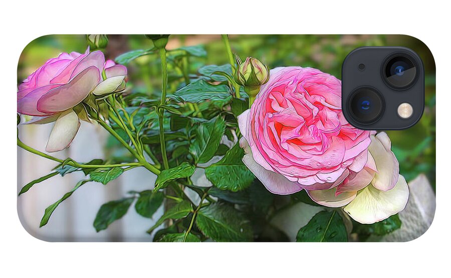 Rose iPhone 13 Case featuring the photograph Rambling Rose by Shelia Hunt
