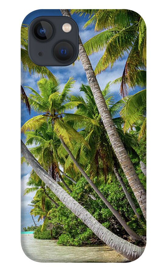 Rangiroa iPhone 13 Case featuring the photograph Rangiroa - the Blue Lagoon by Olivier Parent