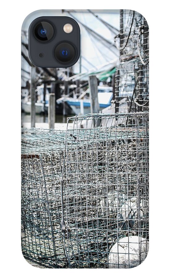 Crab Cage iPhone Case featuring the photograph Ready to be Caged by Nadine Parker