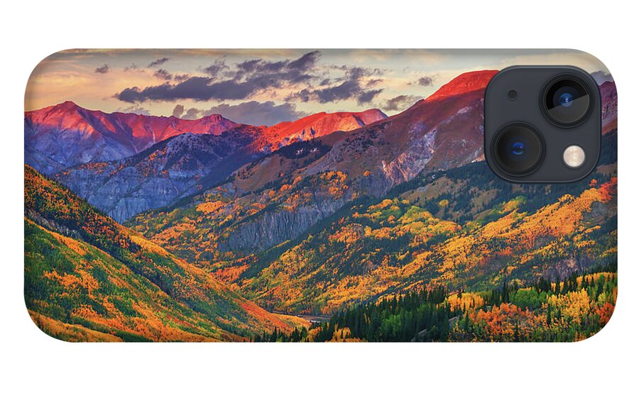 Colorado iPhone 13 Case featuring the photograph Red Mountain Pass Sunset by Darren White