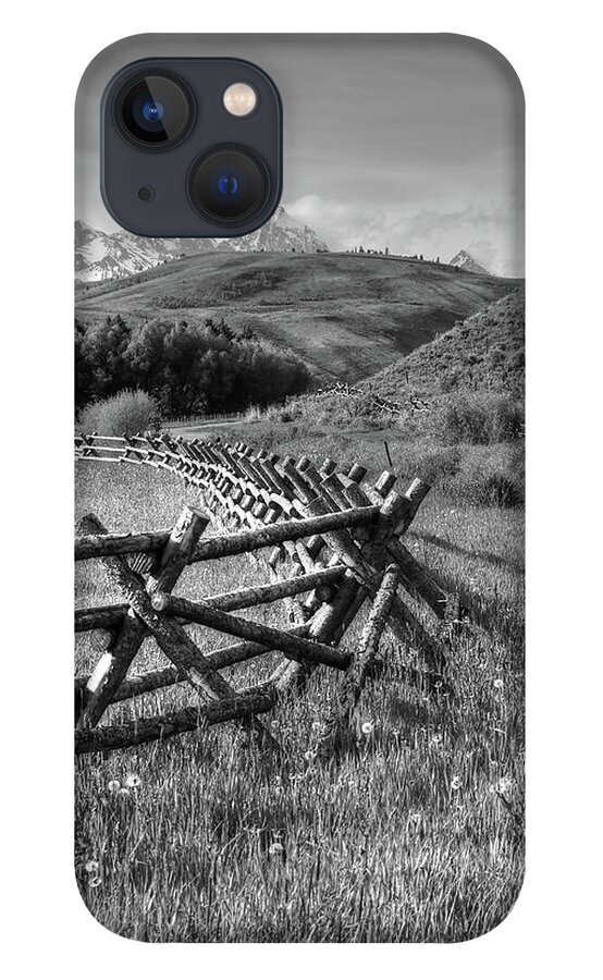 Wyoming iPhone 13 Case featuring the photograph Road To Tetons by Randall Dill