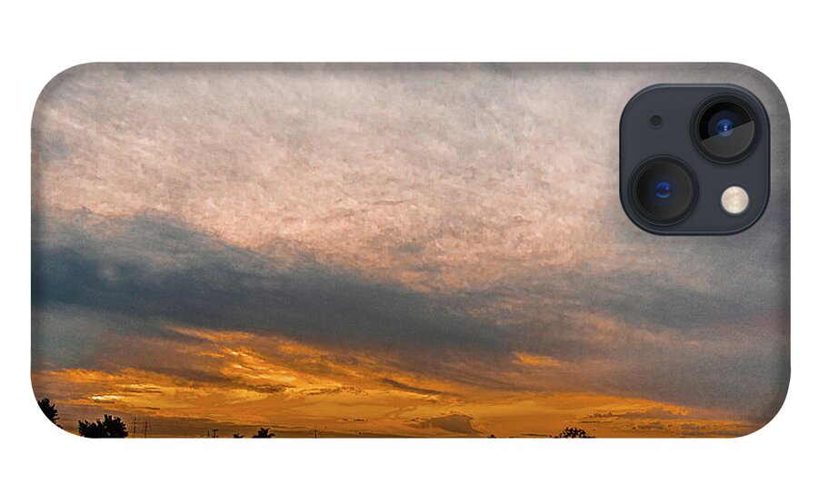 Sunrise iPhone 13 Case featuring the photograph San Diego Sunrise 1/21/21 by Phyllis Spoor