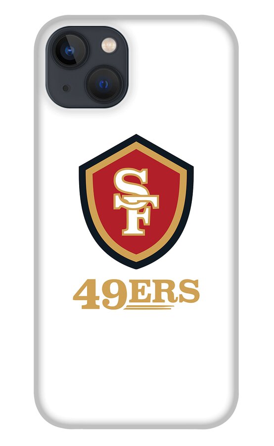 49ers iPhone 13 Case featuring the digital art San Francisco 49ers by Isabelle Jackson