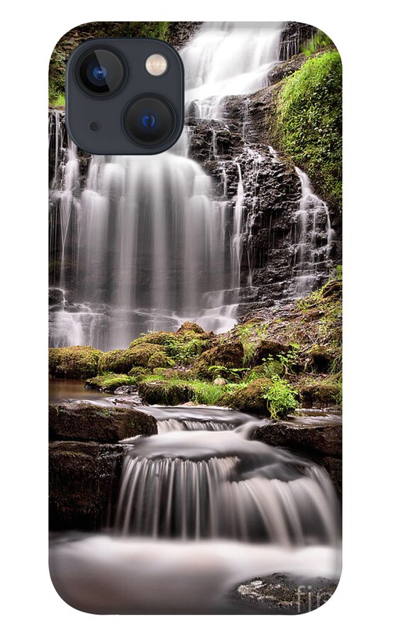 England iPhone 13 Case featuring the photograph Scaleber Force, near Settle by Tom Holmes Photography