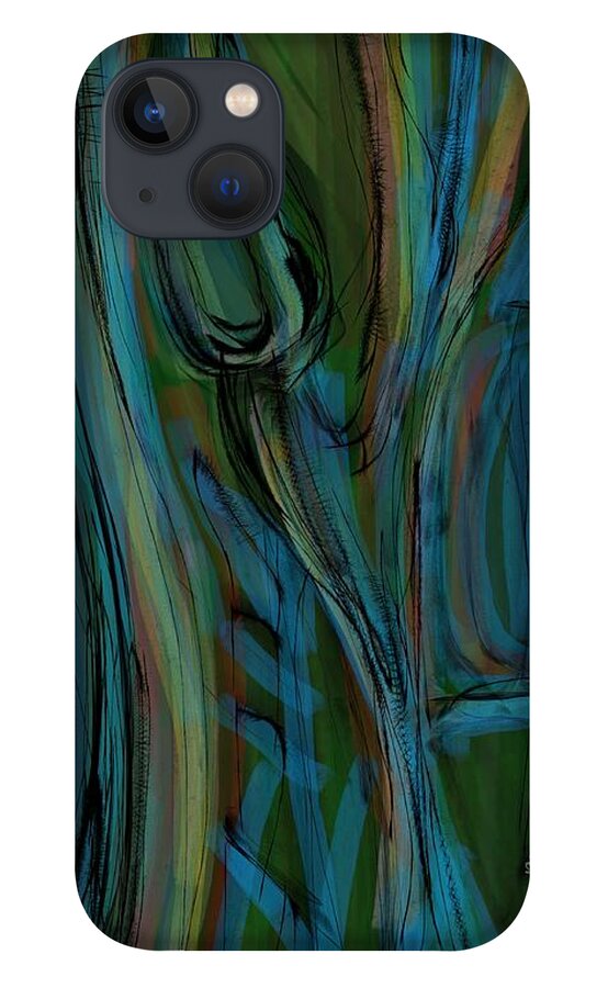 Sea iPhone 13 Case featuring the digital art Sea breeze by Ljev Rjadcenko