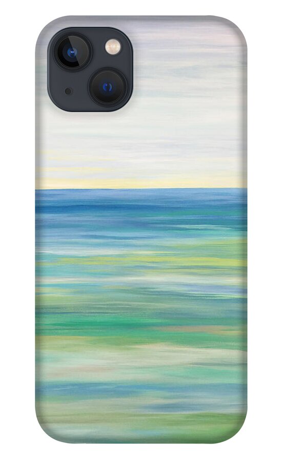  iPhone 13 Case featuring the digital art Seaside Wonder by Linda Bailey