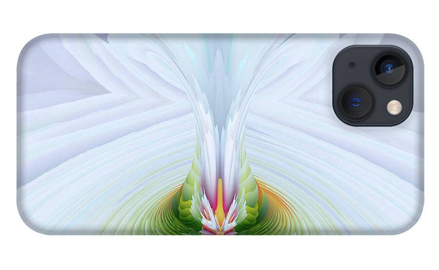 Art iPhone 13 Case featuring the digital art Seies Sun 3 by Alexandra Vusir