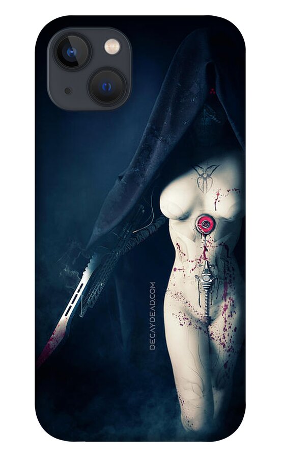 Argus Dorian iPhone 13 Case featuring the digital art Shadow Assassin by Argus Dorian