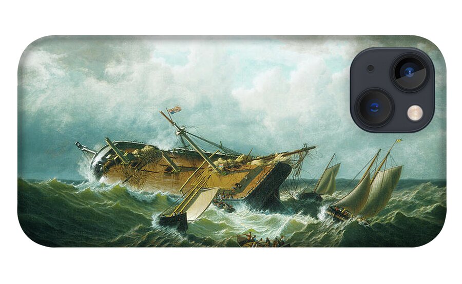 William Bradford Shipwreck Off Nantucket (Wreck Off Nantucket